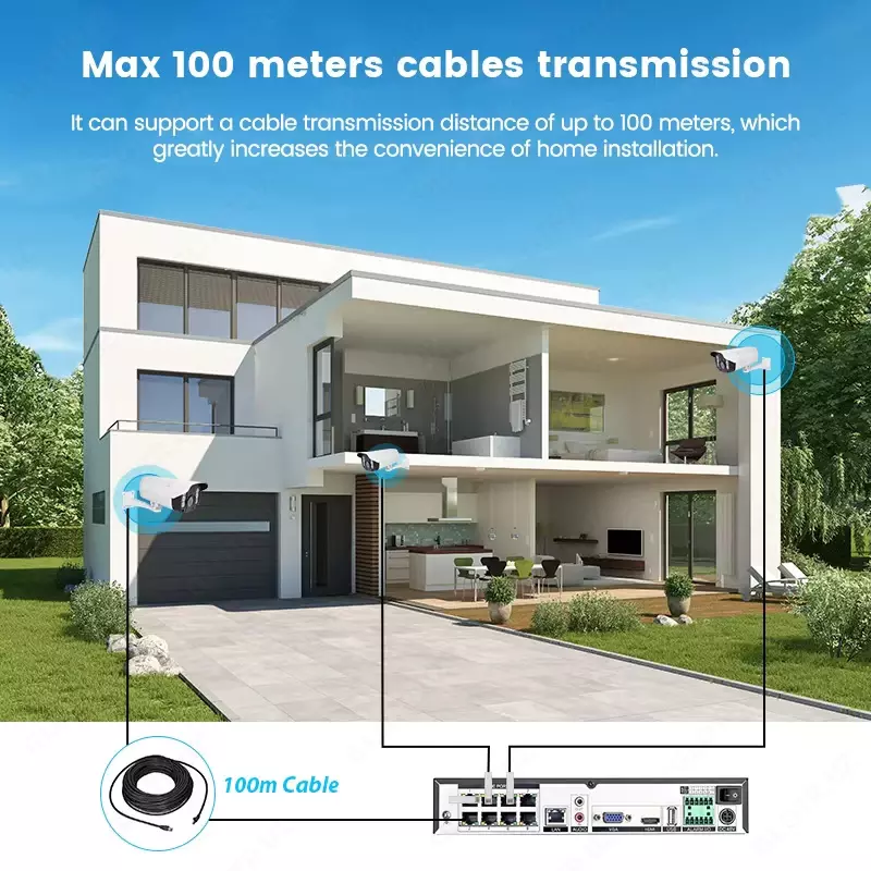  Kuzatuv kamerasi SAMVISIONSV-BL4G1-AI 4MP Tungi rangli tasvir - Videokameralar