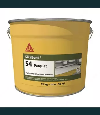 Однокомпонентный эластичный полиуретановый клей SikaBond 54 Parquet.