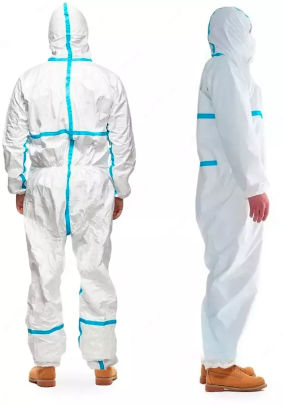 Bo‘yoqchi uchun kapyushonli bir martalik kombinezon