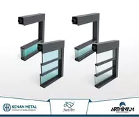  Avtomatik siljiydigan gilotina vitraji - 