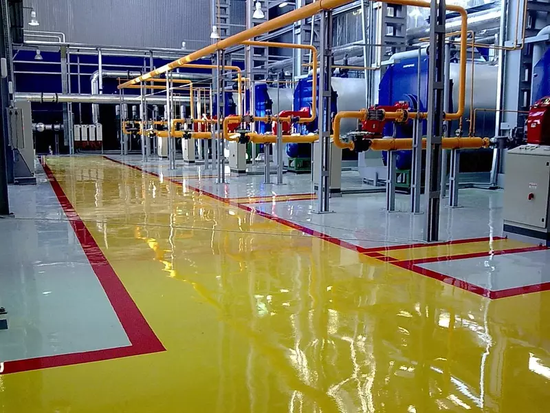 Эпоксидный наливной пол в Ташкенте в Узбекистане.