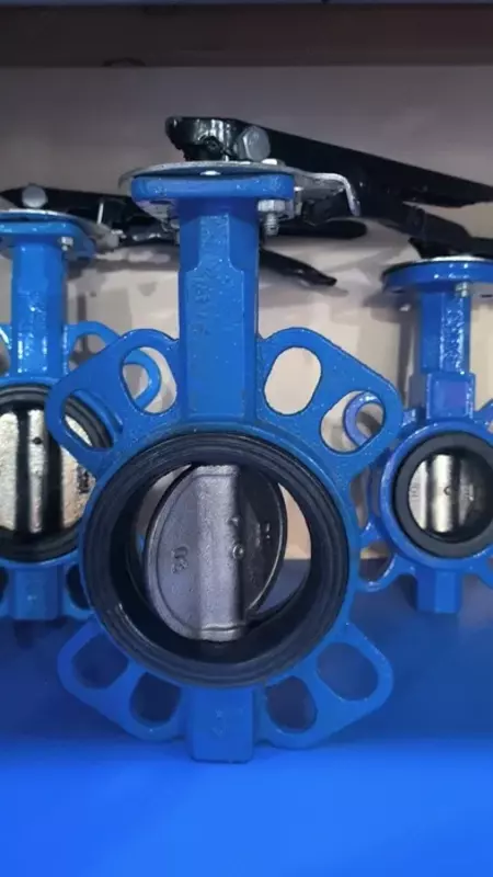  Затворы чугунные дисковые поворотные межфланцевые - 