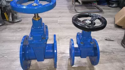 Задвижки чугунные фланцевые с обрезиненным клином