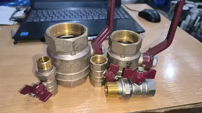 Кран шаровый латунный муфтовый