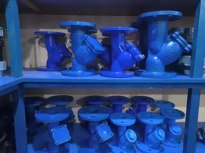 Фильтры чугунные сетчатые флянцевые