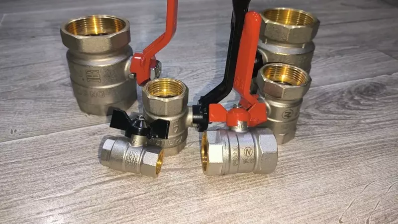 Латунный шаровой кран ЛД