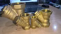 Латунные сетчатые муфтовые фильтры