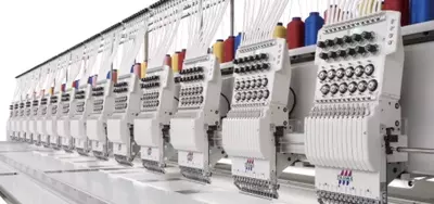   Многоголовочная вышивальная машина плоского типа TAJIMA TMCP-VF