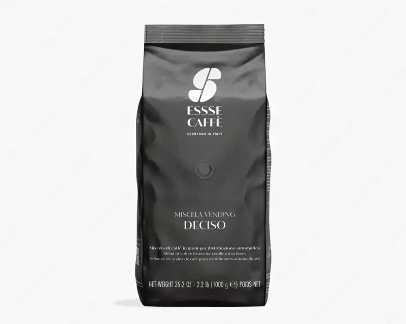 Deciso Vending 100% Robusta kofe donalari (Dark roast)