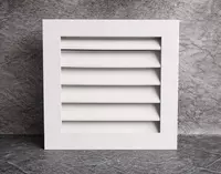 Вентиляционная решетка на фасад накладная ВРН-НУ