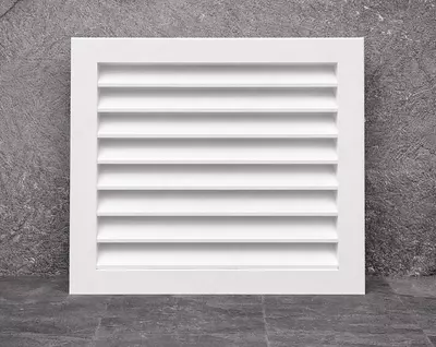 Z-jalyuzili kuchaytirilgan ventilyatsiya panjarasi VRN-U