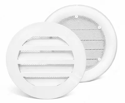 Круглая вентиляционная решетка ВКР