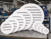  Круглая вентиляционная решетка ВКР Только в розницу