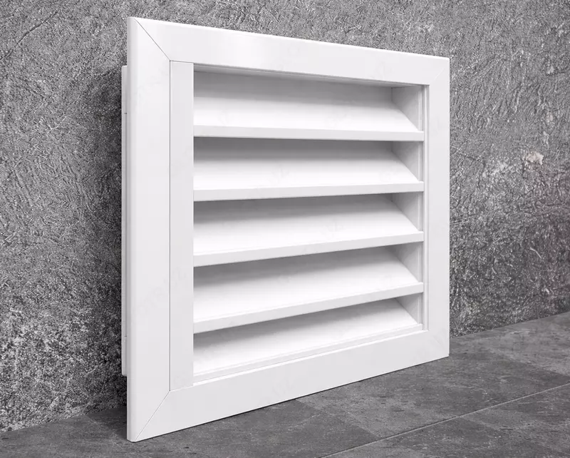  Alyuminiy tashqi ventilyatsiya panjarasi VRN-K - 