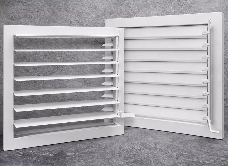  Sozlanadigan tashqi ustma ventilyatsiya panjarasi VRN-NR - 