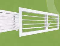  Sozlanadigan tashqi ventilyatsiya panjarasi VRN-R Chakana savdo