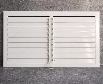 Fasad uchun kuchaytirilgan sozlanadigan panjara VRN-UR