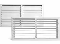   Fasad uchun kuchaytirilgan sozlanadigan panjara VRN-UR