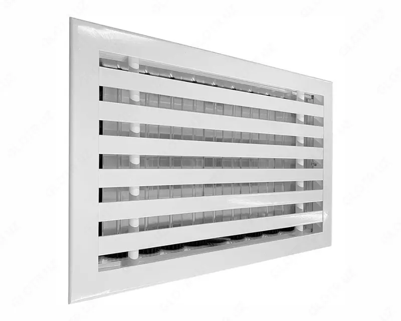 Настенная линейная решетка с клапаном расхода воздуха РАН-Т+Р