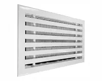 Настенная линейная решетка с клапаном расхода воздуха РАН-Т+Р