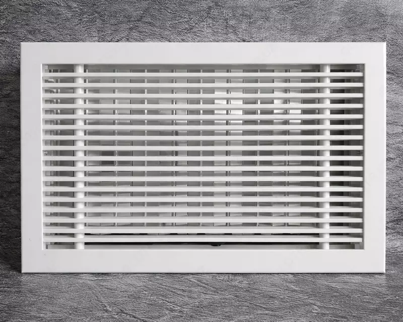  KRV klapani bilan RAN-U2 devor ventilyatsiya panjarasi - 