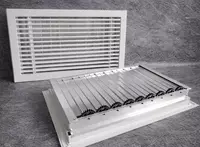   KRV klapani bilan RAN-U2 devor ventilyatsiya panjarasi