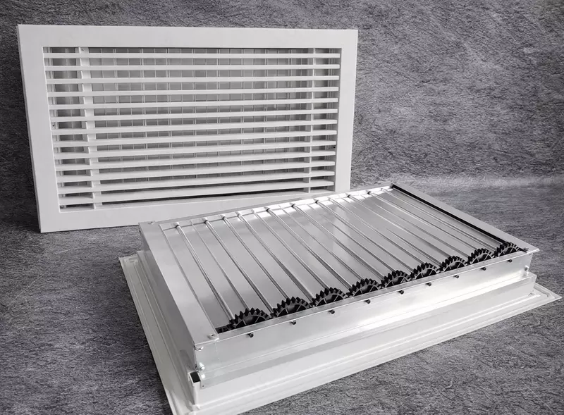   KRV klapani bilan RAN-U2 devor ventilyatsiya panjarasi