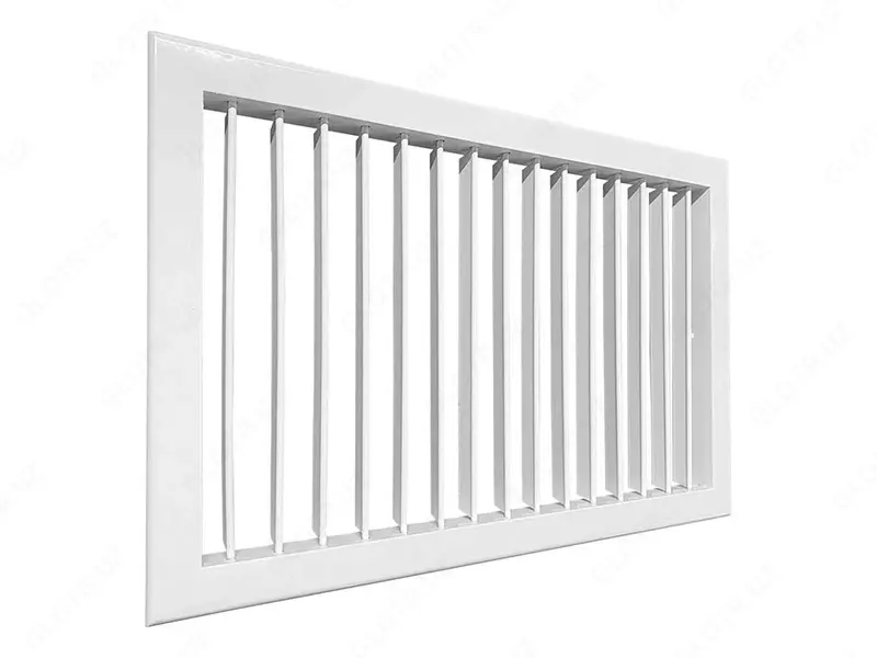 Регулируемая решетка однорядная вертикальная РАГ-В