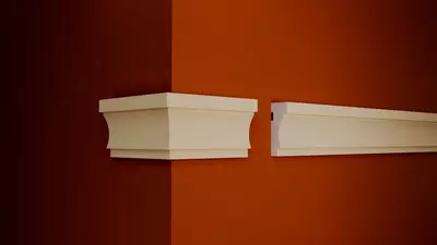 Dekorativ lepka molden 12x4sm