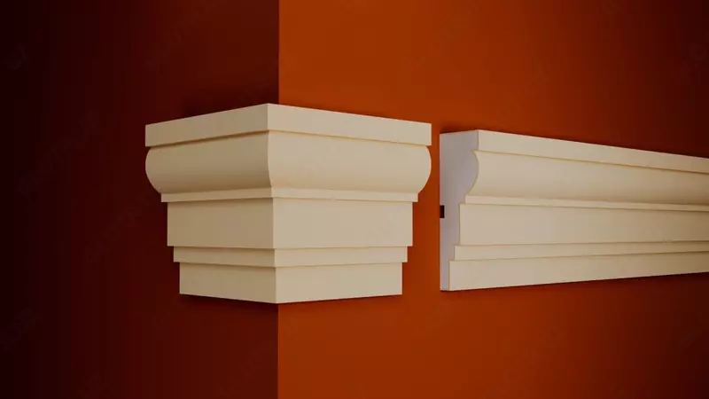 Dekorativ karniz 23x7sm