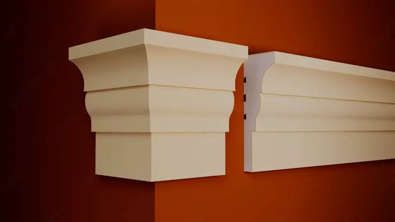 Dekorativ karniz 30x10 sm