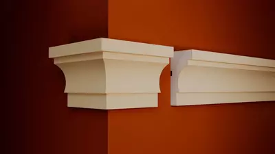 Декоративный карниз 23x12 см