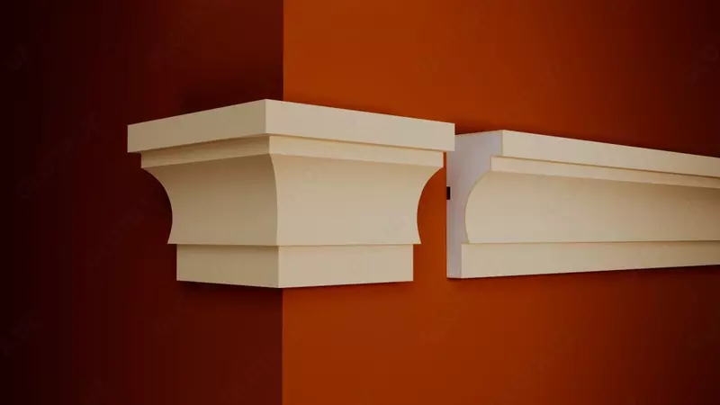 Декоративный карниз 23x12 см