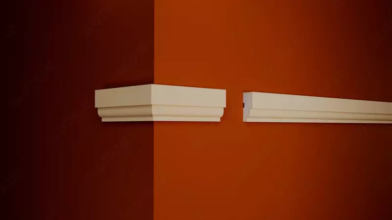 Декоративный молдинг 6x4 см