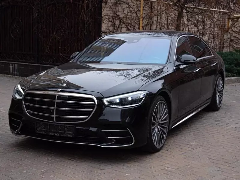  Shahar boylab mehmonlarni tashish xizmati  Mercedes-Benz S-class w223  qora (Aeroport transferi) IDEAL AUTO ENGINERING