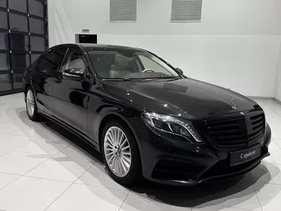 Услуга по перевозке гостей по городу на условиях проката до 10 часов на Mercedes-Benz S-Class W222  черный