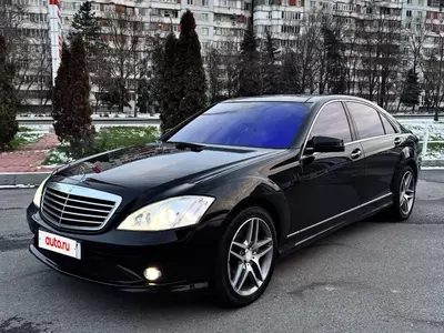   Услуга по перевозке гостей по городу на условиях проката до 10 часов на Mercedes-Benz S-Class W221  черный
