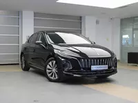 Mehmonlar uchun shahar transferi xizmati  qora Hongqi E-QM5 avtomobili (aeroport transferi)