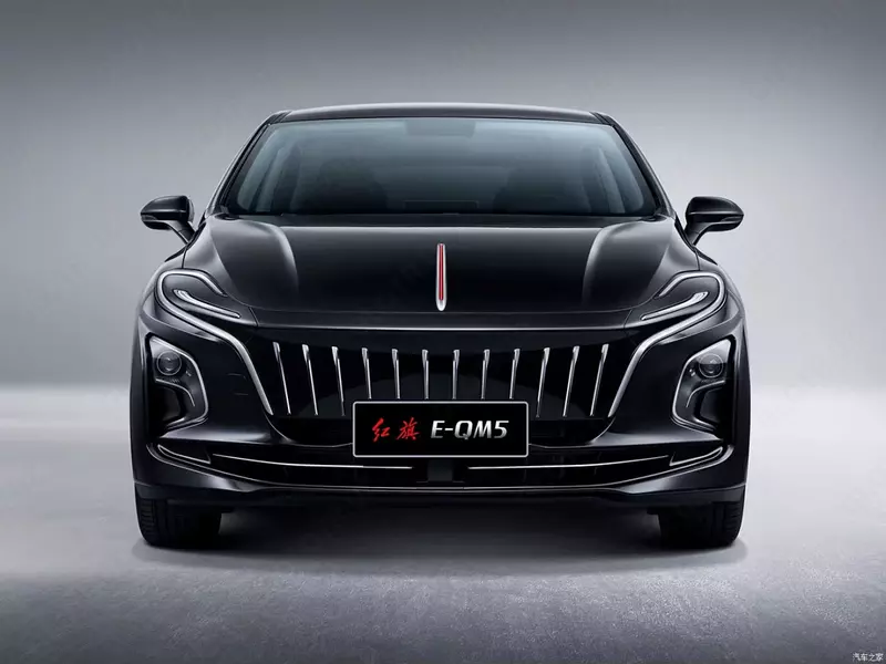 Услуга по перевозке гостей по городу на условиях проката до 10 часов на Hongqi E-QM5  черный