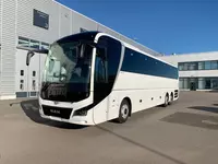  Mehmonlar uchun shahar transporti xizmati  MAN avtobusi  oq rangda  48 orindiq (Aeroport transferi) - 