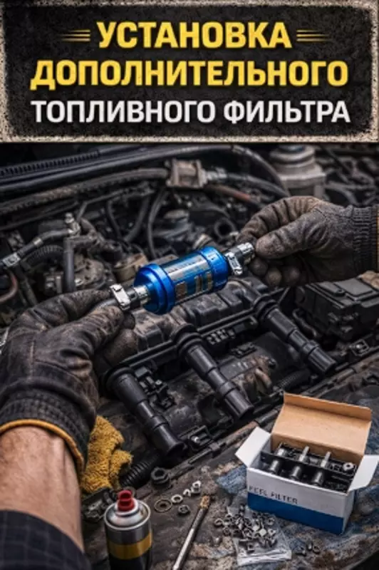 Установка дополнительного топливного фильтра
