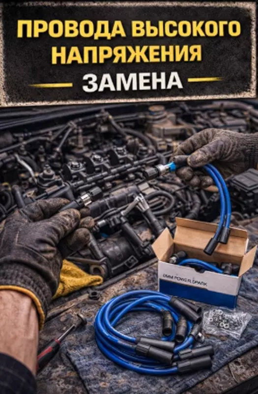 Замена проводов высокого напряжения