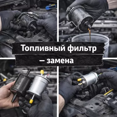 Топливный фильтр — замена