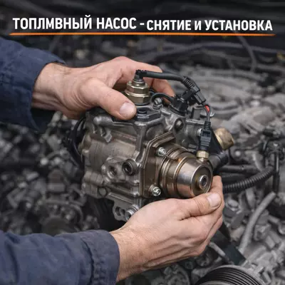 Топливный насос — снятие и установка