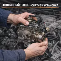 Топливный насос — снятие и установка