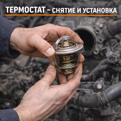 Термостат — снятие и установка
