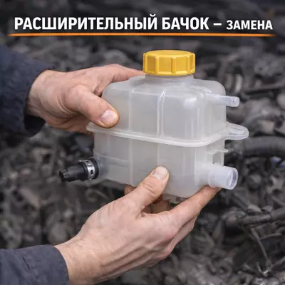 Расширительный бачок — замена