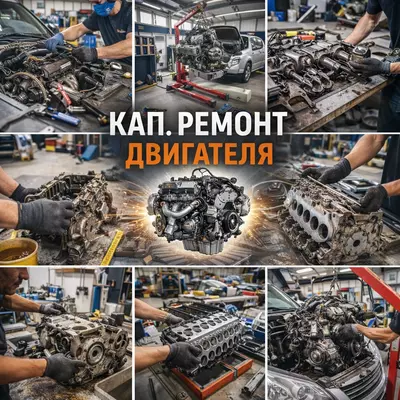 Кап. Ремонт двигателя