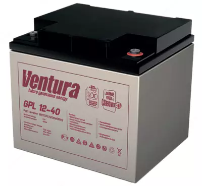 IBA/UPS Ventura GPL 12-40 uchun akkumulyator batareyasi (12 volt 40 A/soat)