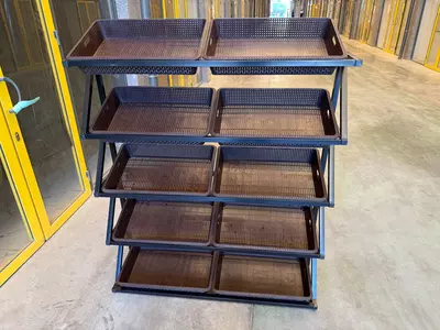 Meva va sabzavotlar uchun stellaj